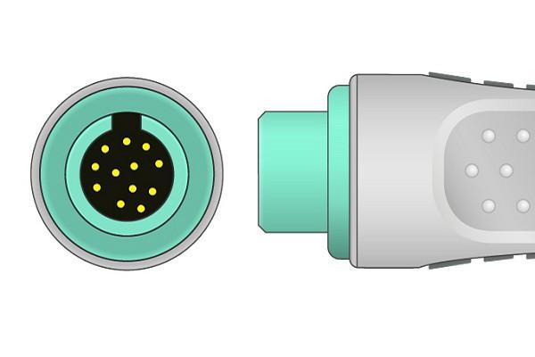 Mindray> Datascope okrugli 12pin kompatibilni Direct-Connect 5lead ECG kabel AHA hvatač