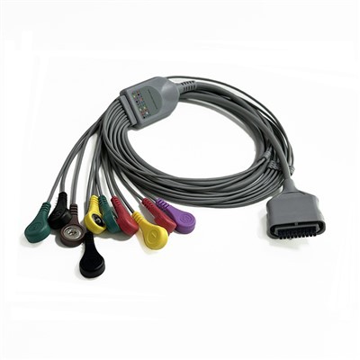 Kompatibilan EDAN Holter ECG kabl 10 u 20pin za Edana DX-a -12