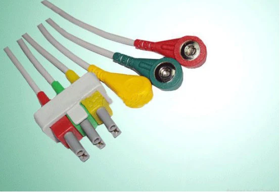 Philips 3lead EKG žica Set za M1623 / m1633A, snap / Grabber / clip