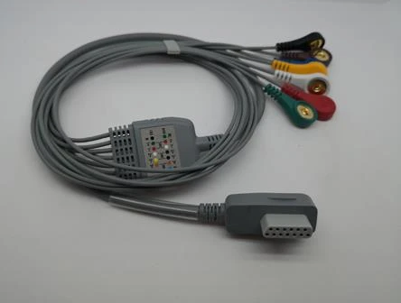 CT-083S CT-086S 10 Leads Beneware ECG Cable