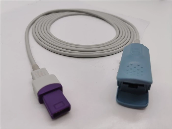 Lohmeier Compatible SpO2 Probe Sensor Adult Clip