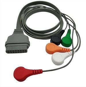 Edan SE-2012 / SE-2003 5 olovni EKG Holter kabel