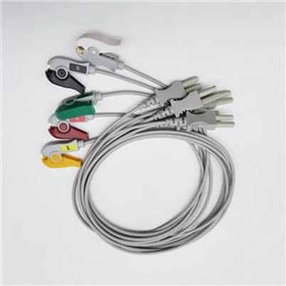 Spacelabs ECG Leadwire 5 Lead Snap / clip 700-0007-08
