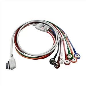 Kompatibilan GE Seer 7 Lead Holter EKG kabel za pacijenta