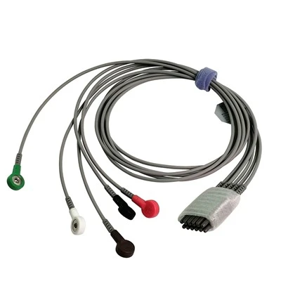 Originalni Edan 5-odvodni EKG kabel za višekratnu upotrebu za Edan IT20 telemetriju EL05DASY